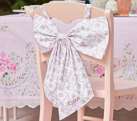 LoveShackFancy Easter Bow Chairbacker | Pottery Barn Kids