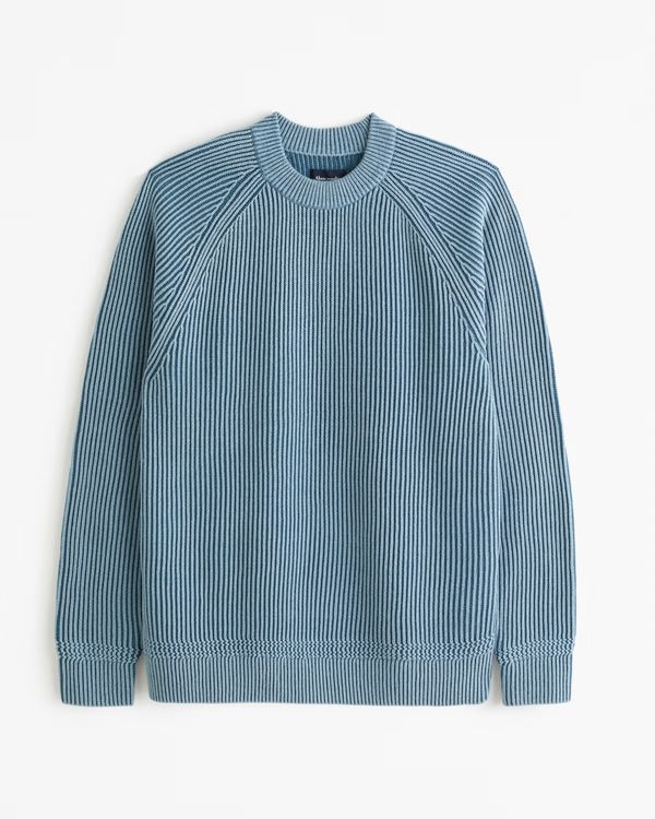 Plated Crew Sweater | Abercrombie & Fitch (US)