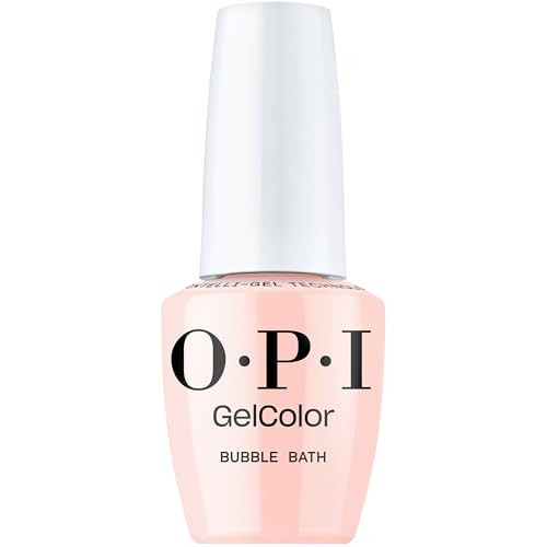 OPI GelColor Bubble Bath | Sheer Nude Pink Crème LED Cure Gel Nail Polish | Salon-Quality Shine, Long-Lasting Wear | Vegan & HEMA Free | 0.5 Fl Oz | Amazon (US)