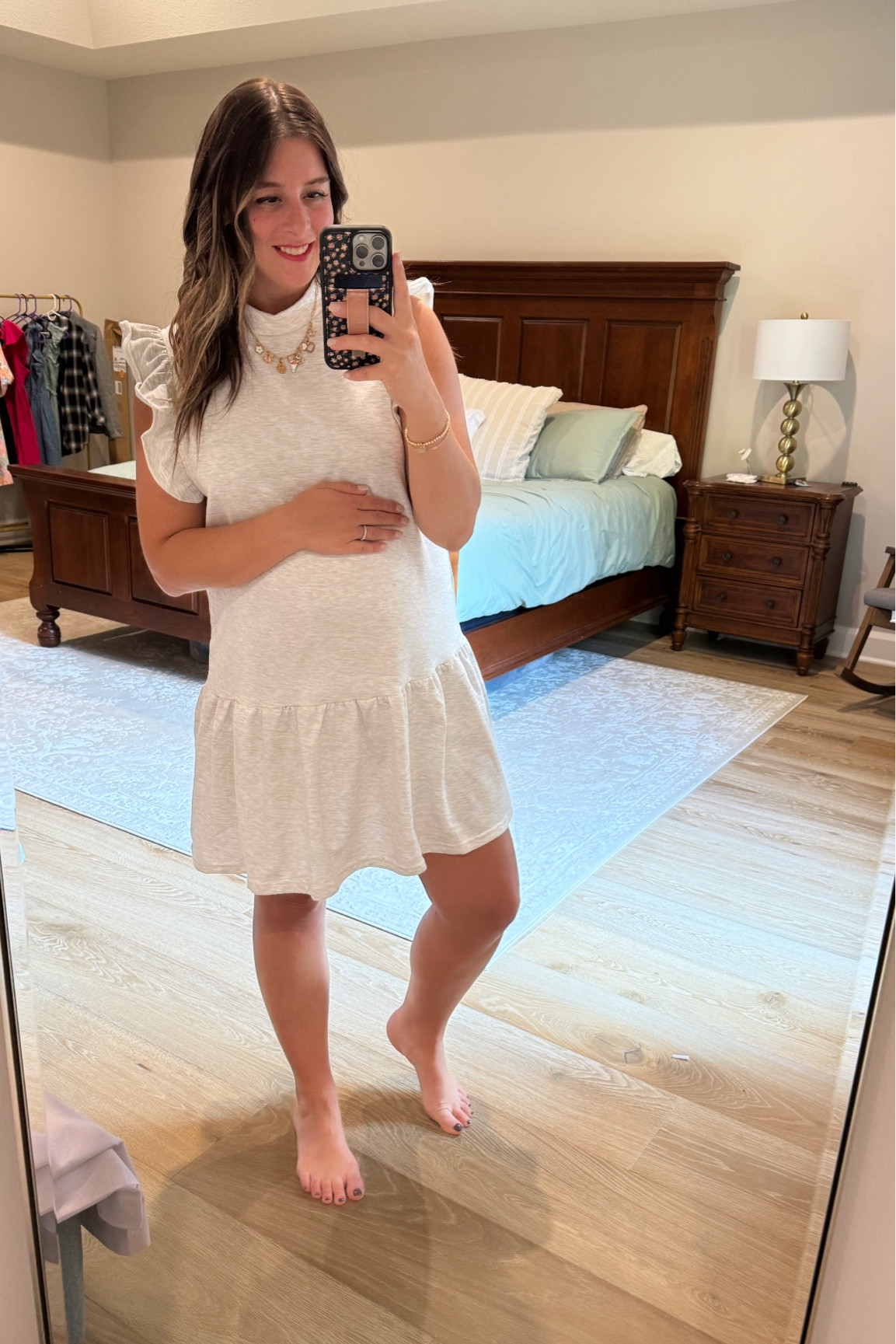 Love this dress from casual chic boutique // wearing large // non maternity bump friendly style 

#LTKStyleTip #LTKBump #LTKFindsUnder50