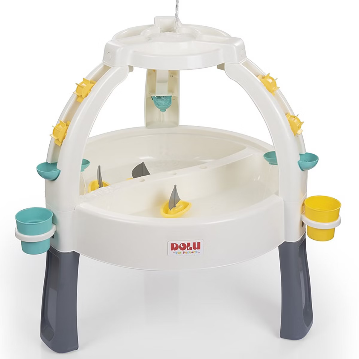 Dolu: Fun Fountain Water Table: White, Green, Yellow -  Ages 2+ | Target
