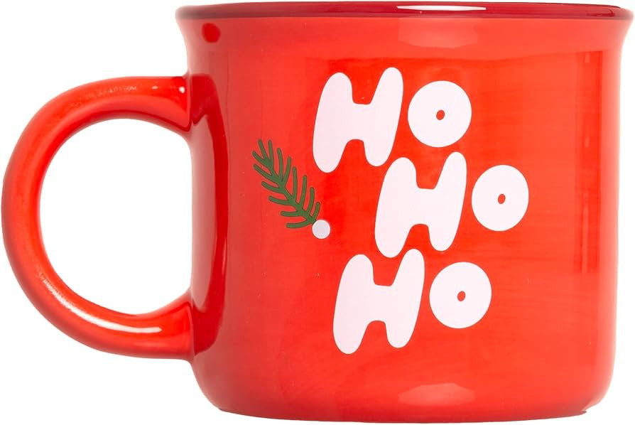 Pearhead Ho Ho Ho Christmas Camper Mug, Holiday Coffee Cup, Seasonal Home Décor, Stocking Stuffe... | Amazon (US)