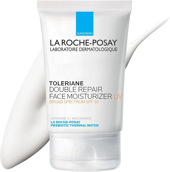 Toleriane Double Repair UV SPF Moisturizer for Face, Daily Facial Moisturizer with Sunscreen SPF ... | Amazon (US)