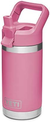 Amazon.com : YETI Rambler Jr. 12 oz Kids Bottle, with Straw Cap, Harbor Pink : Sports & Outdoors | Amazon (US)