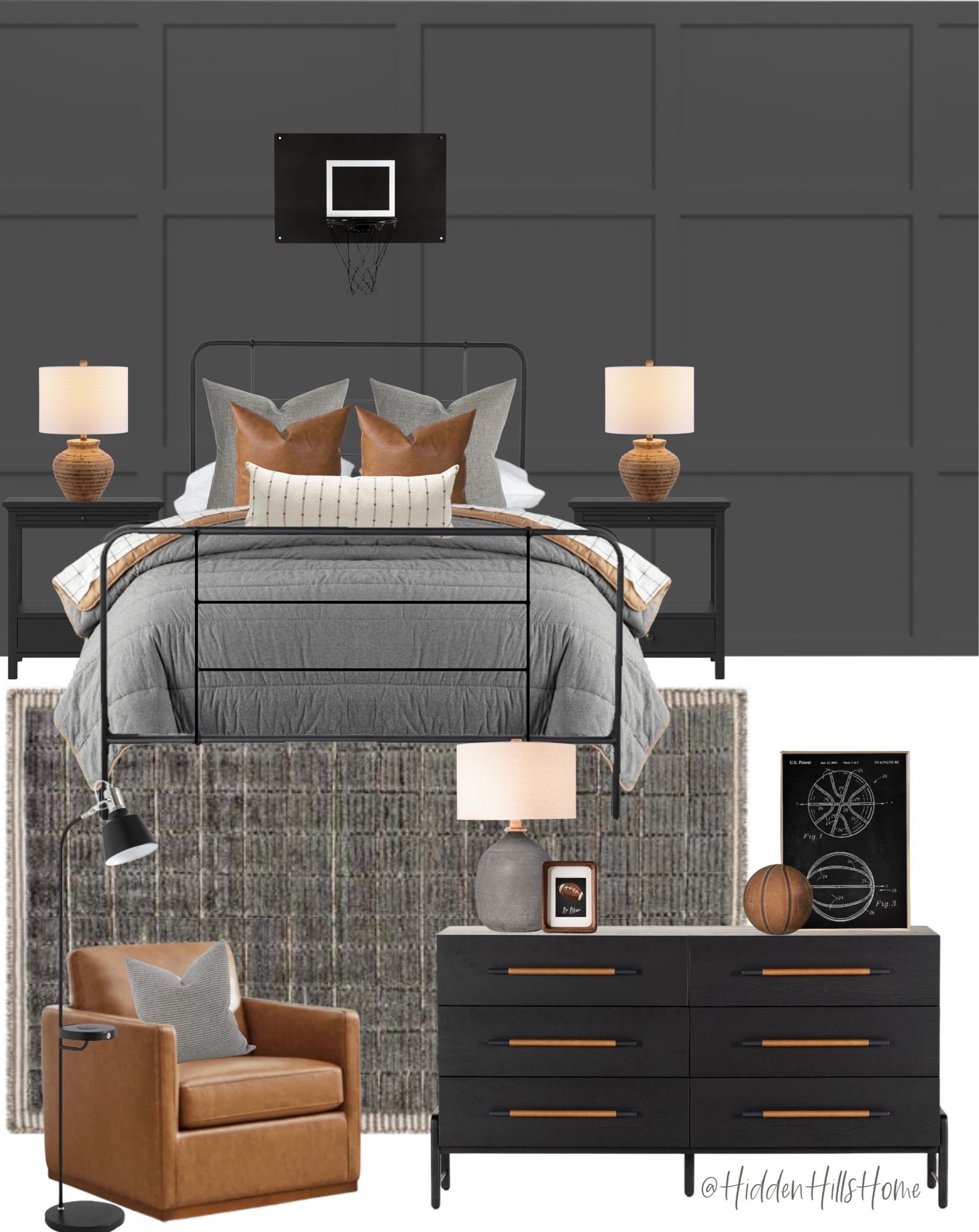 Boys bedroom decor mood board, teen boys room ideas, masculine teen bedroom, home decor, boys bedroom inspiration #boysroom

#LTKHome #LTKSaleAlert #LTKKids