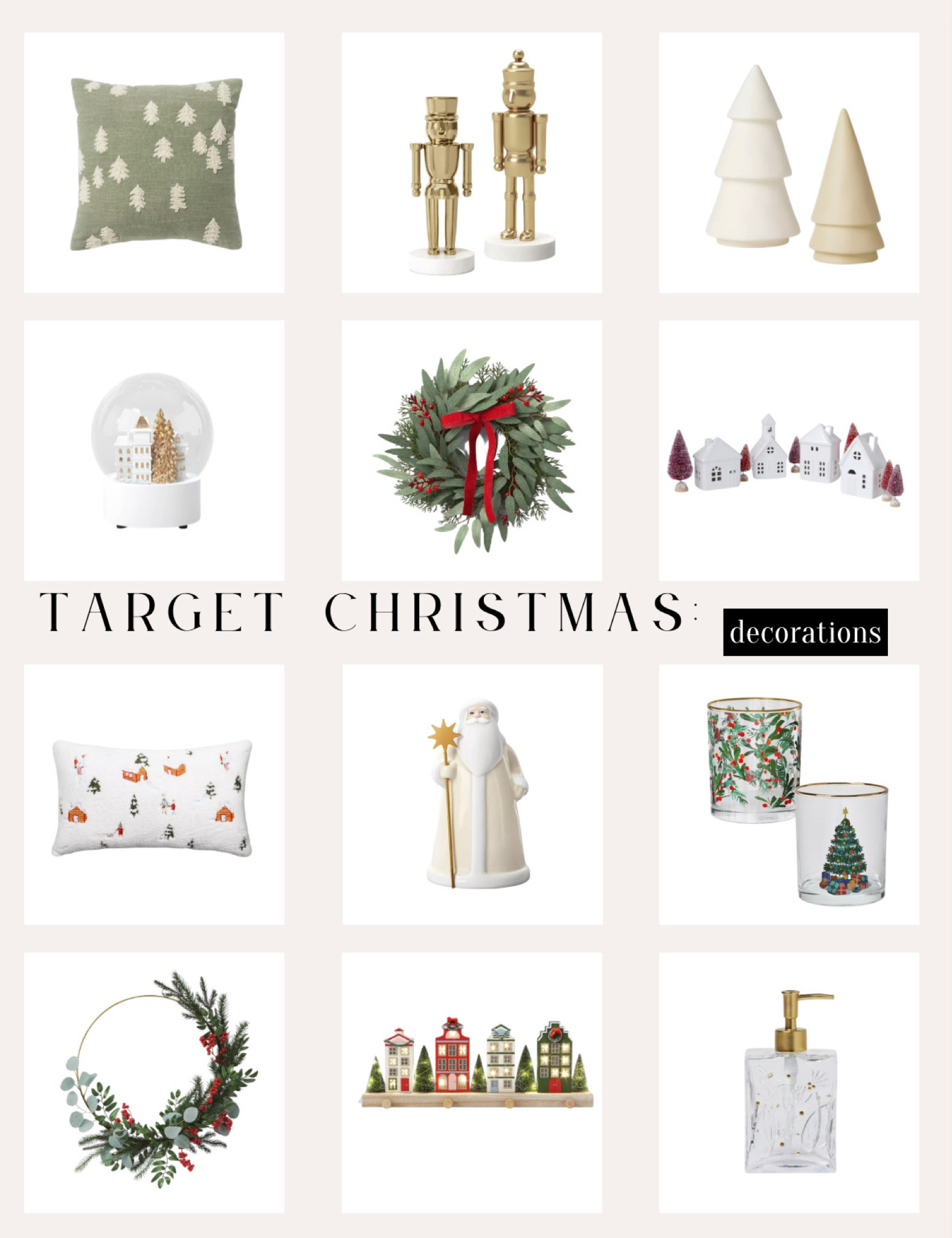 What I ordered from Target for Christmas!

Target decor, Target Christmas decor, Christmas decor, holiday decor, Christmas glassware, Christmas wreath, Christmas houses, Christmas pillows, what I ordered, what’s in my cart, Target what I ordered, Target haul, Christmas decor haul, Christmas haul

#LTKSeasonal #LTKHoliday #LTKhome