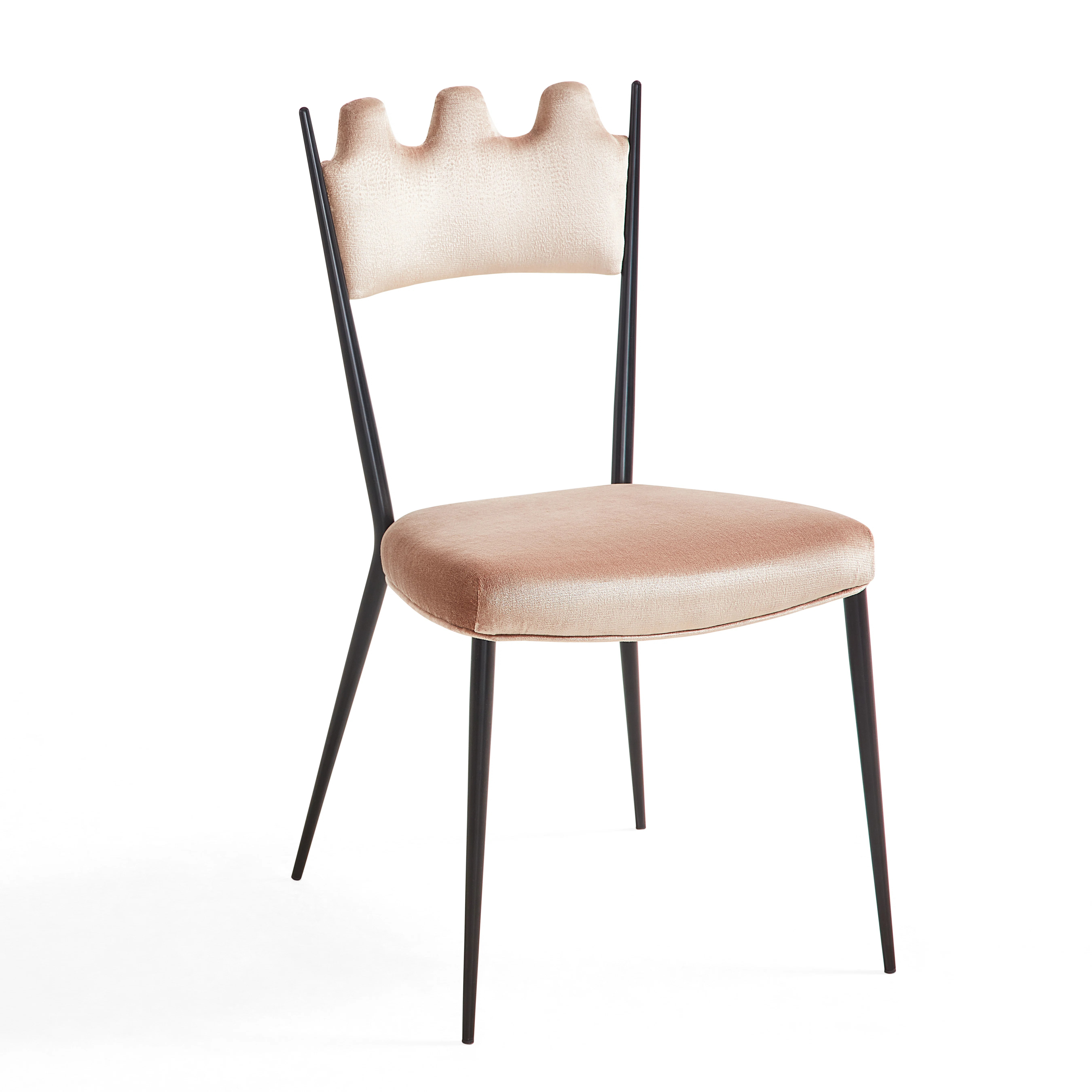 Jonathan Adler Ripple Velvet Upholstered Side Chair | Wayfair | Wayfair North America