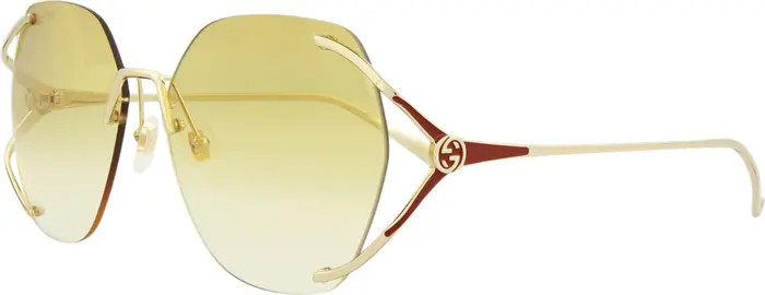 Gucci Novelty 59mm Round Sunglasses | Nordstromrack | Nordstrom Rack