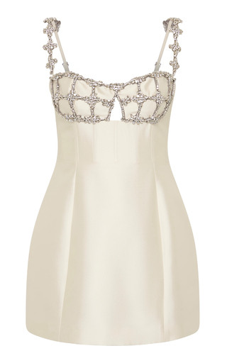 Acacia Wool-Silk Mini Dress | Moda Operandi (Global)