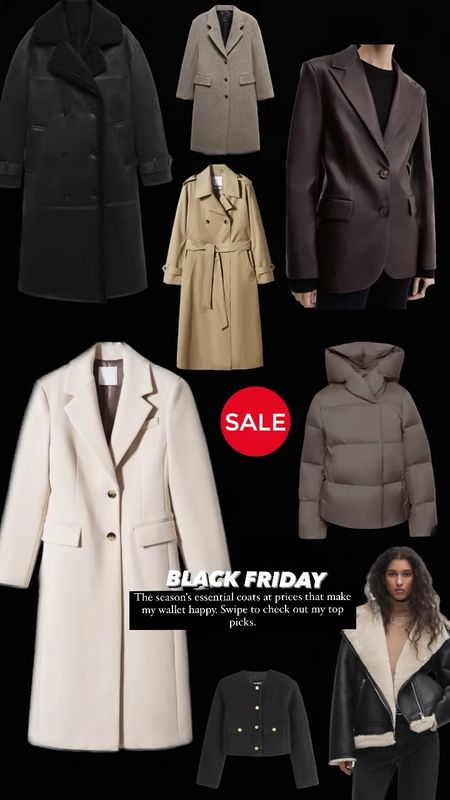 Happy Friday! Favorite coats at the moment are ON SALE! 

#LTKCyberSaleIE #LTKGiftGuide #LTKSeasonal