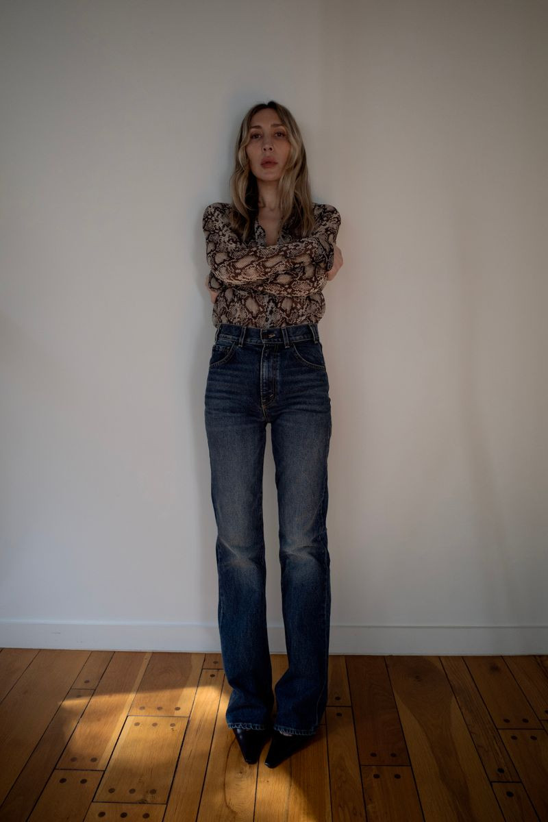 Denim and snake skin #stylist #denim #jeans #snakeskin 

 #LTKSpringSale #LTKootd #LTKSeasonal