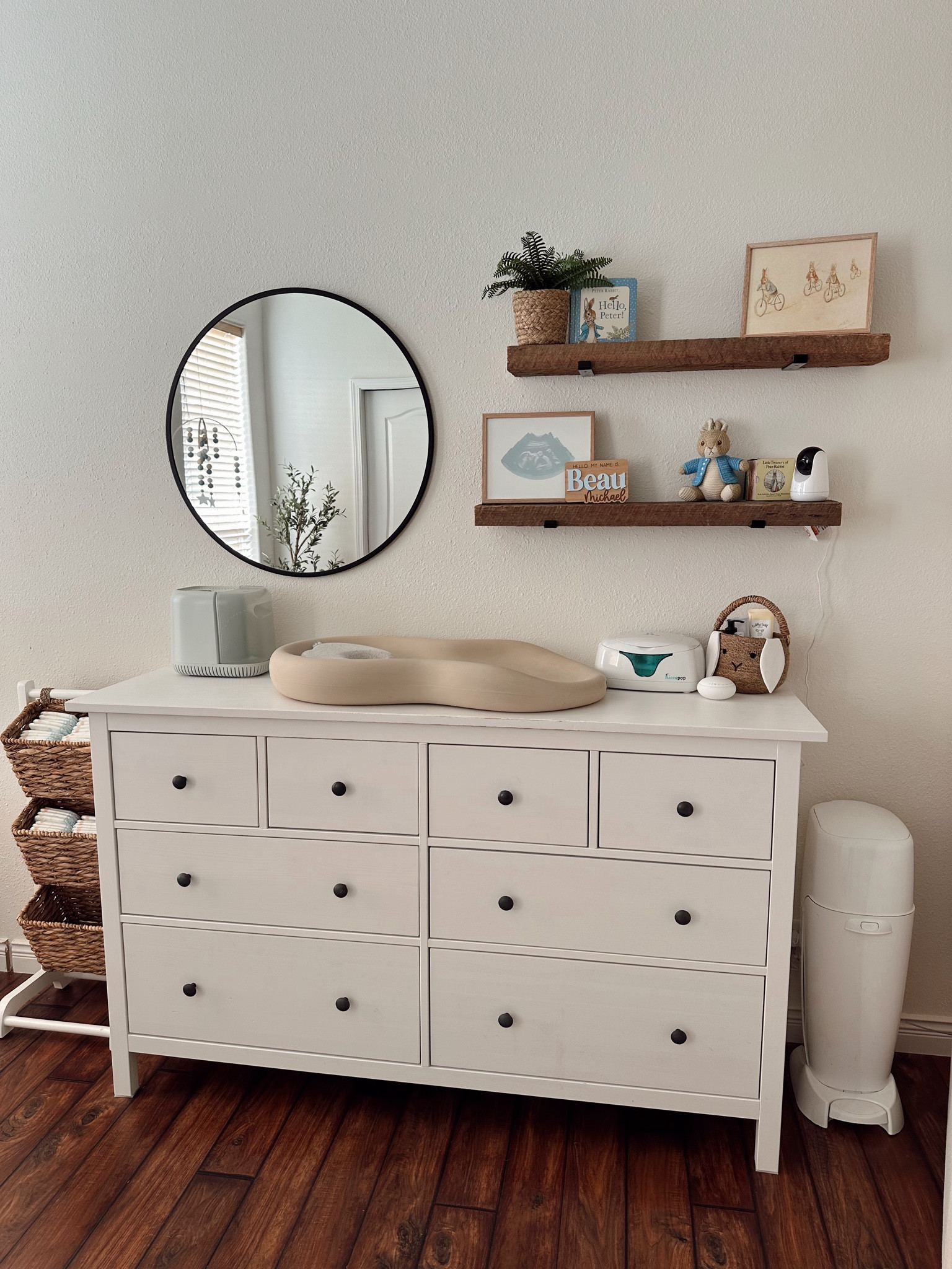 Peter Rabbit neutral baby nursery 🤍🐰

#LTKKids #LTKBaby #LTKHome