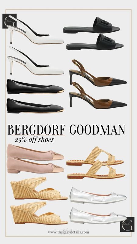 Bergdorf Goodman designer shoe sale

Work shoes
White shoes
Ballet flats
Summer sandal
Black shoes
Beach vacation sandals 

#LTKsalealert #LTKstyletip #LTKshoecrush
