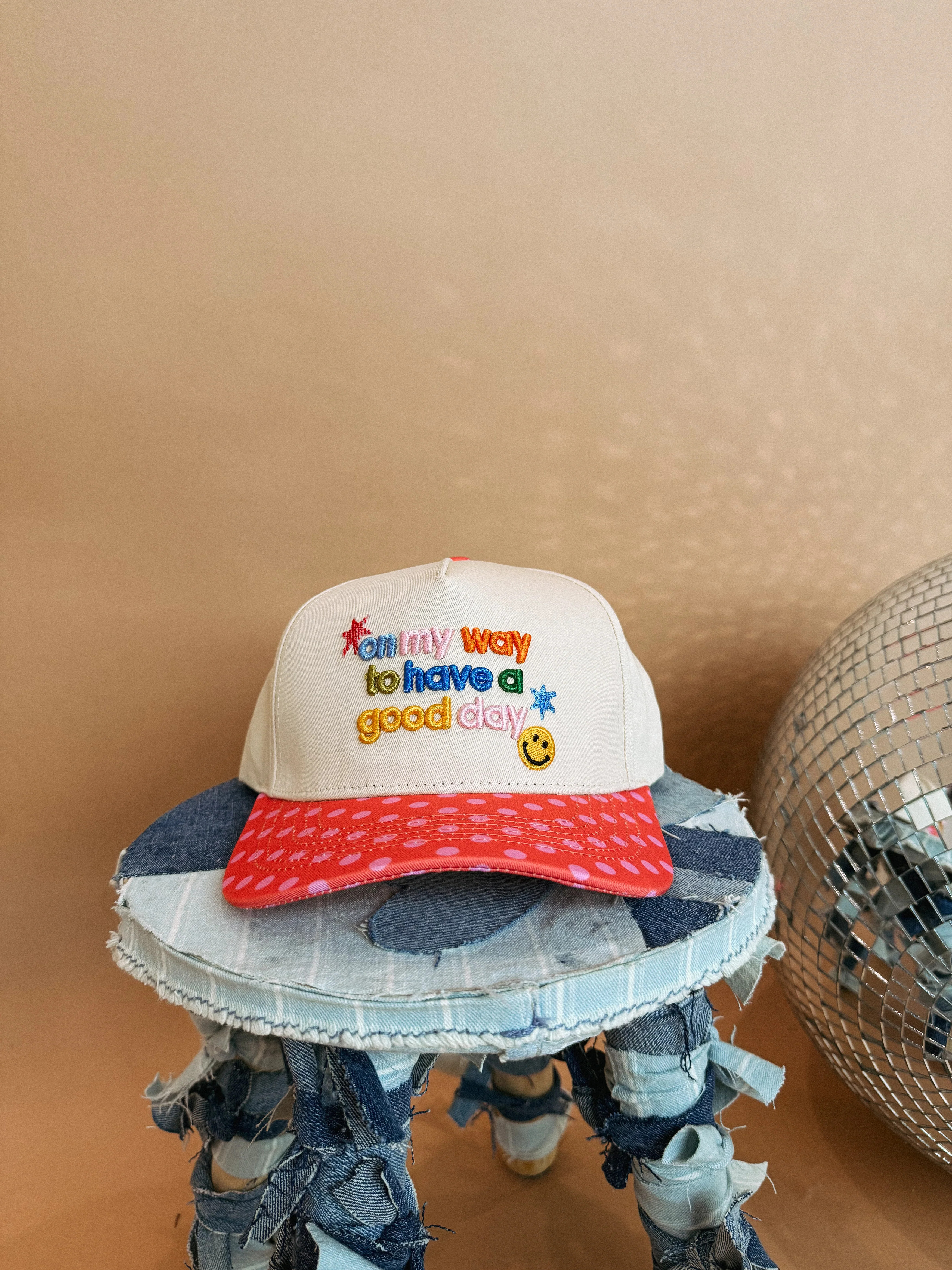 ETTA OG | on my way to a good day trucker hat | Etta+East