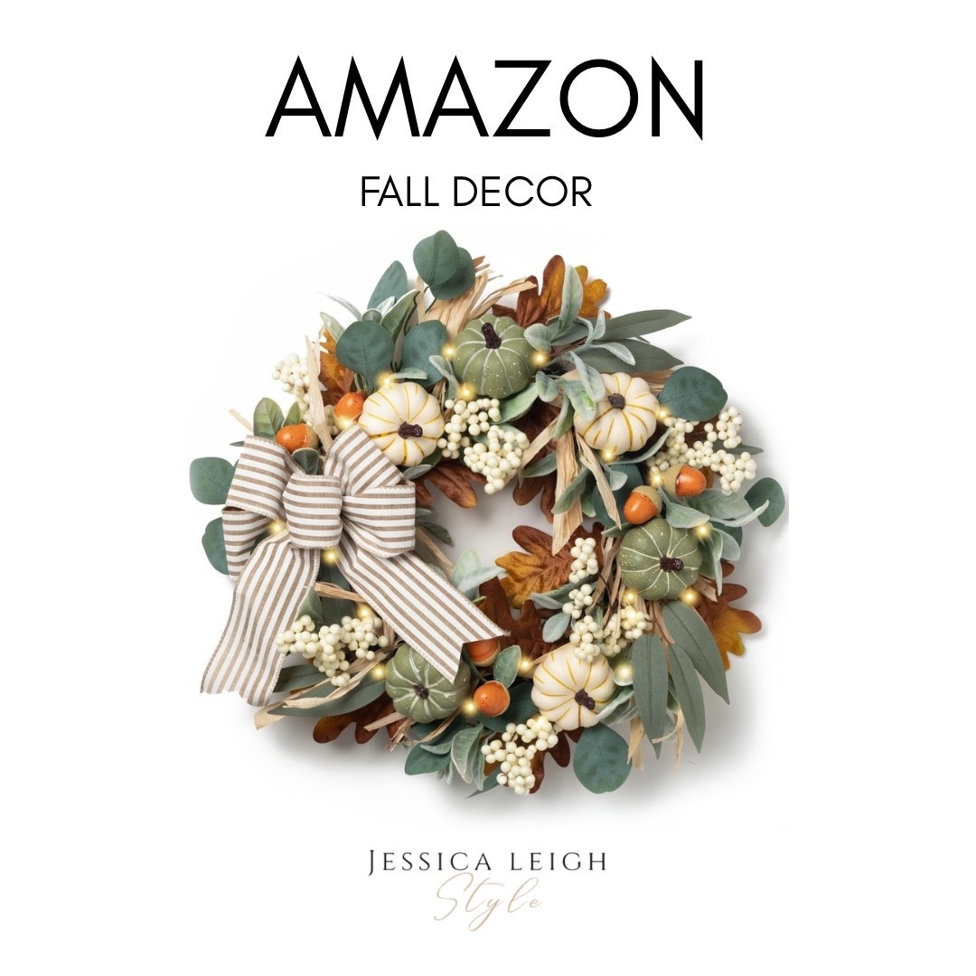 The cutest wreath for your fall decor! 

#LTKHome #LTKStyleTip #LTKSeasonal