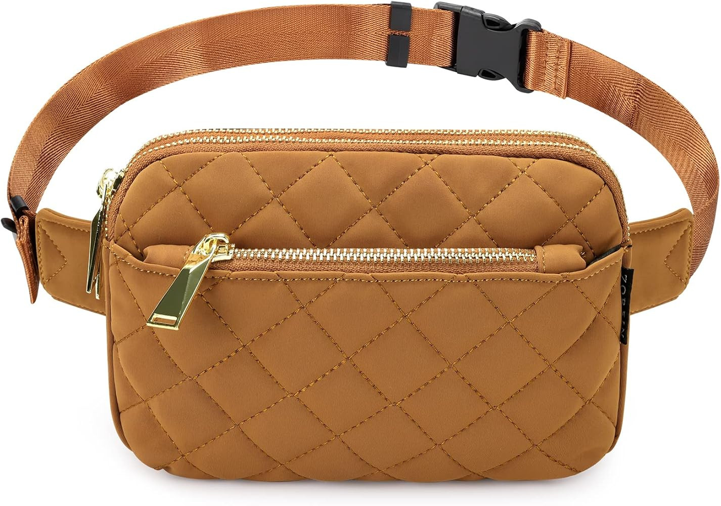 ZORFIN Fanny Packs for Women Men, Crossbody Fanny Pack, Quilted Belt Bag with Adjustable Strap, F... | Amazon (US)