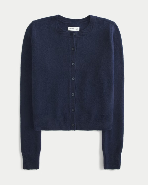 Hollister Comfy Cloud Crew Cardigan | Hollister (US)