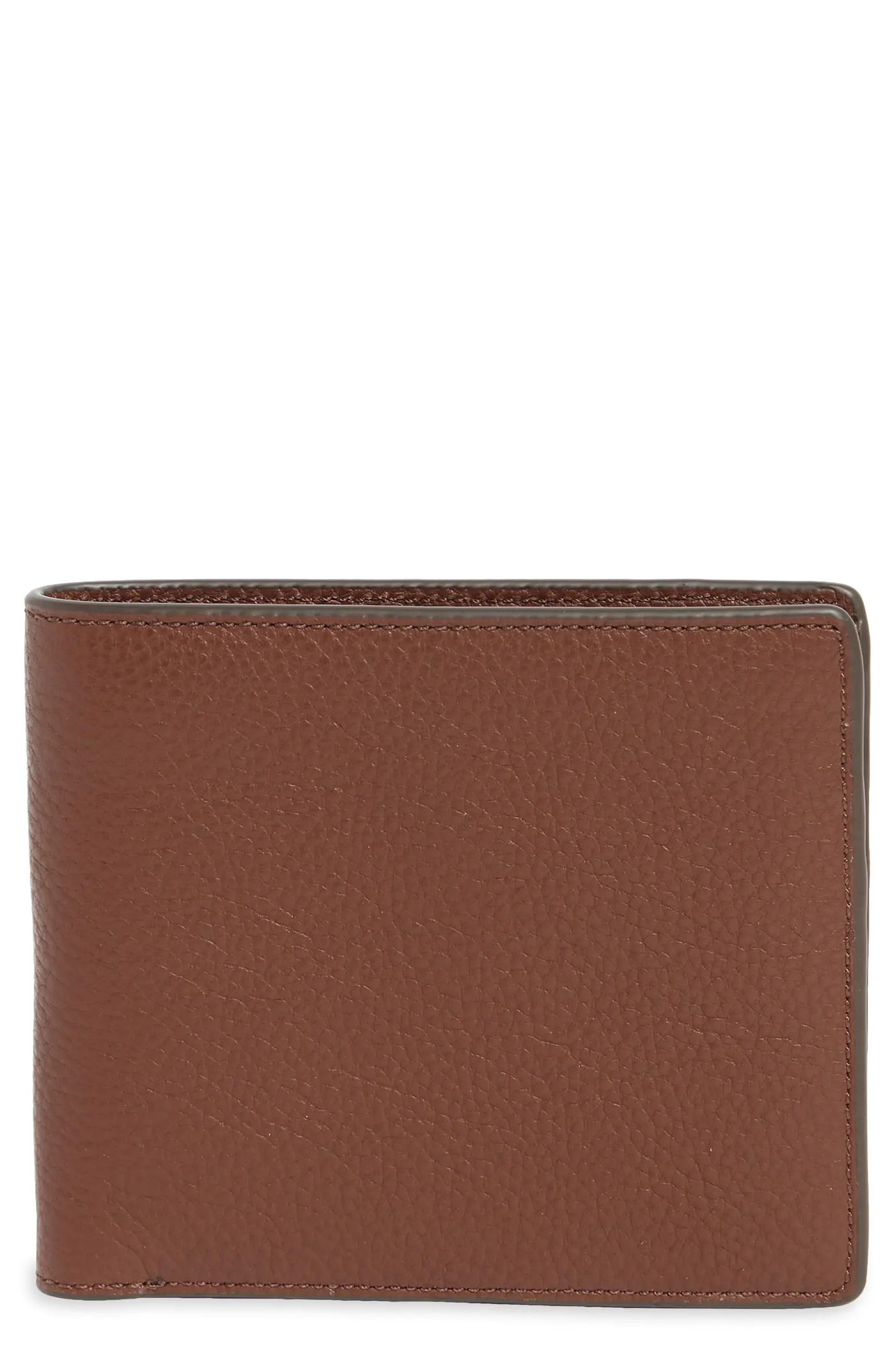 Nordstrom Slim Pebble Leather Bifold Wallet | Nordstrom | Nordstrom
