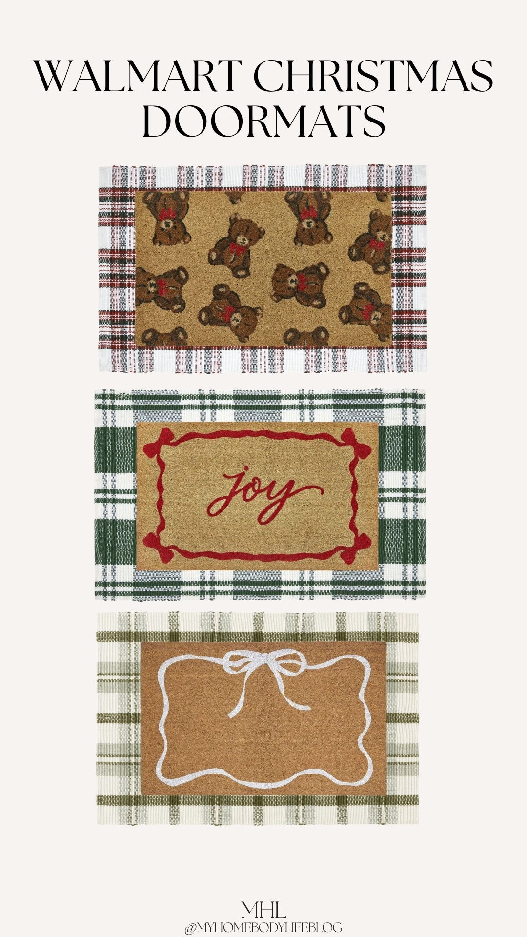 Walmart Christmas Doormats🎄🎀

#LTKFindsUnder50 #LTKHome #LTKSeasonal