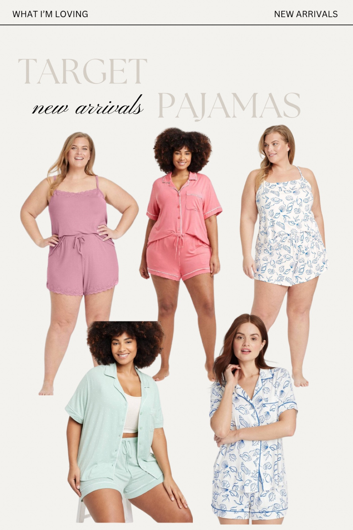 Target pajamas in new spring styles! These are so incredibly  soft and fits tts. 

#LTKStyleTip #LTKPlusSize #LTKFindsUnder50