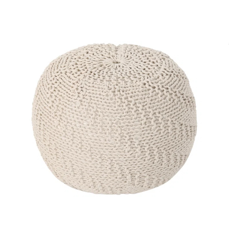 Knitted Pouf | Wayfair North America