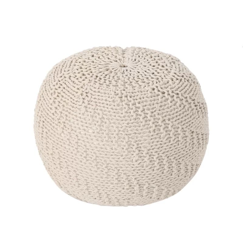 Knitted Pouf | Wayfair North America
