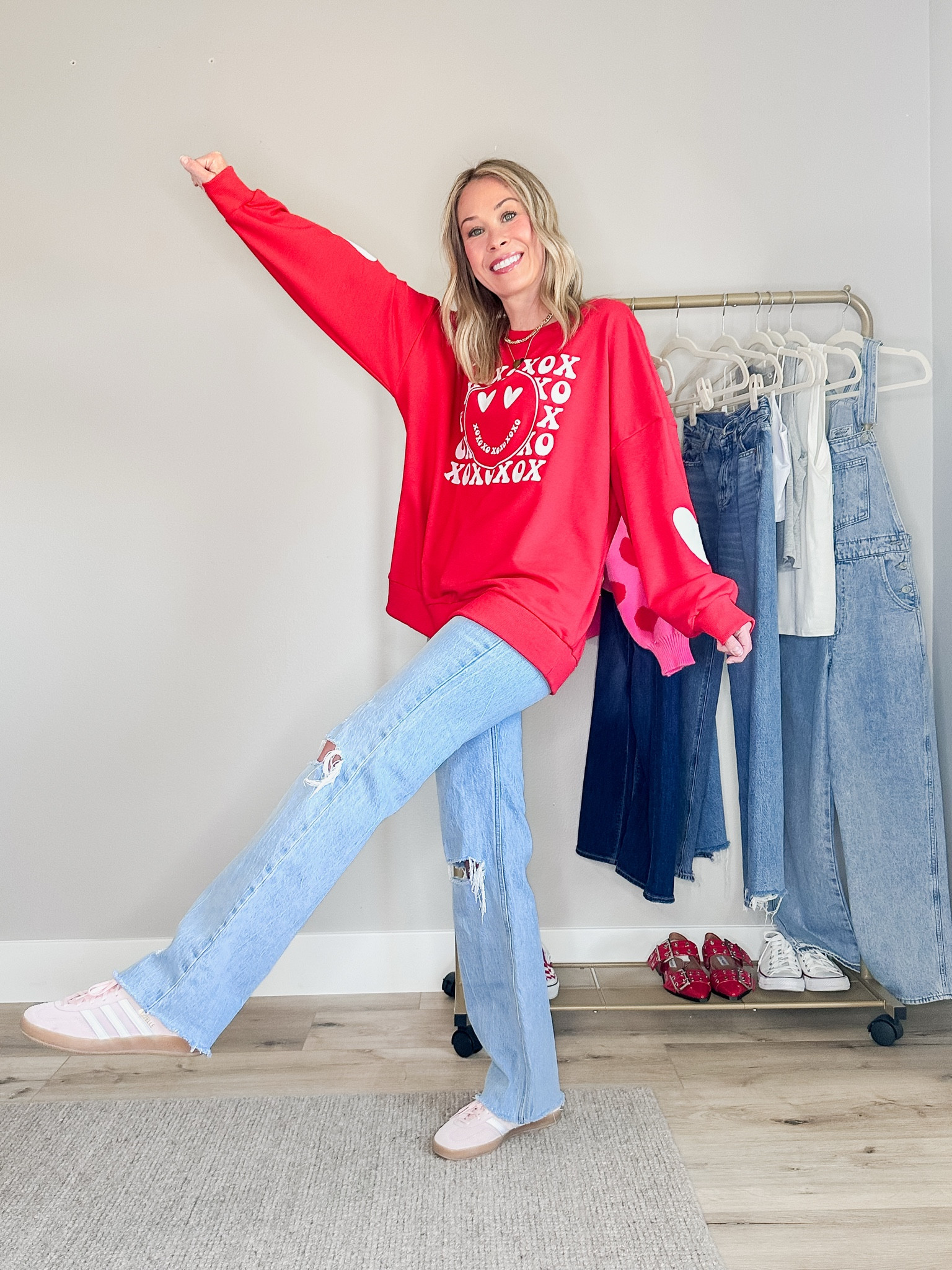 Cute Valentine’s Crewneck from Amazon 🌹💌💋

Wearing size L for an oversized fit that’s long enough to cover my booty with leggings. I’m 5’5” for reference.

Use code “BRYN” for 10% off the necklaces (and the entire Melinda Maria site 🫶🏼) 

#LTKFindsUnder100 #LTKStyleTip #LTKFindsUnder50