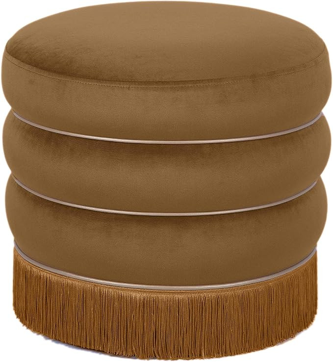 Tov Furniture Lakka Green Ottoman (Chocolate) | Amazon (US)