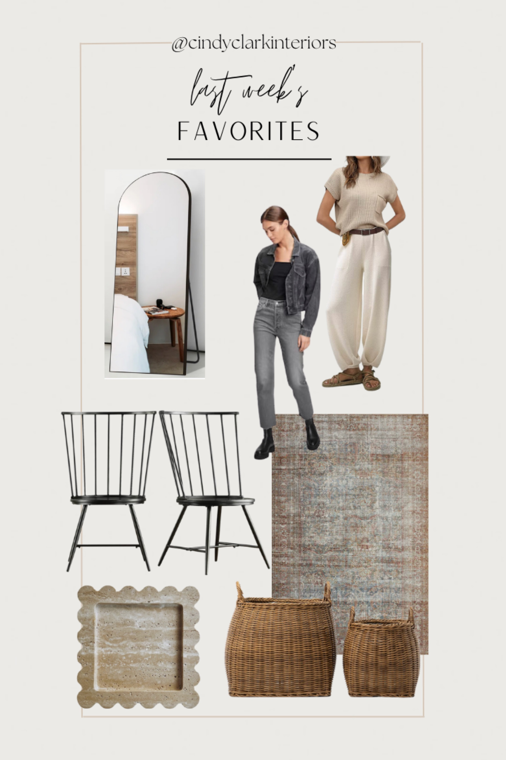 All of last week’s favorites in one place!

Rug, dining chairs, cozy set, arched mirror, denim, jeans, tray 

#LTKFind #LTKhome