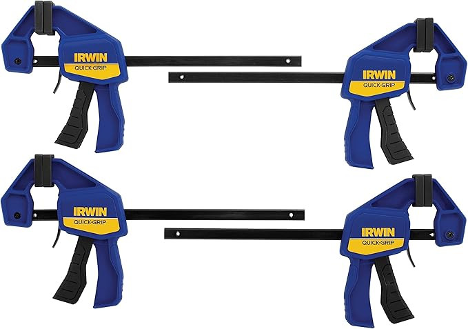 IRWIN QUICK-GRIP Clamps, One-Handed, Mini Bar, 6-Inch, 4-Pack (1964758) | Amazon (US)