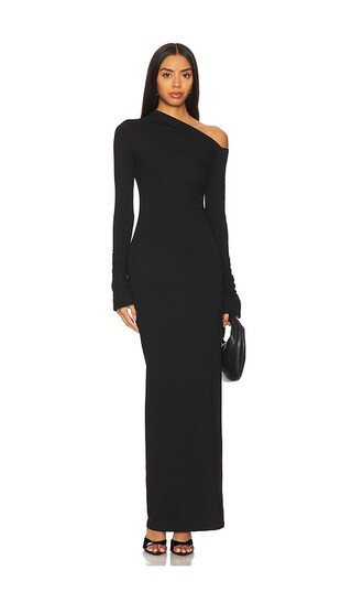 superdown Advice Maxi Dress in Black. - size M | Revolve Clothing (Global)