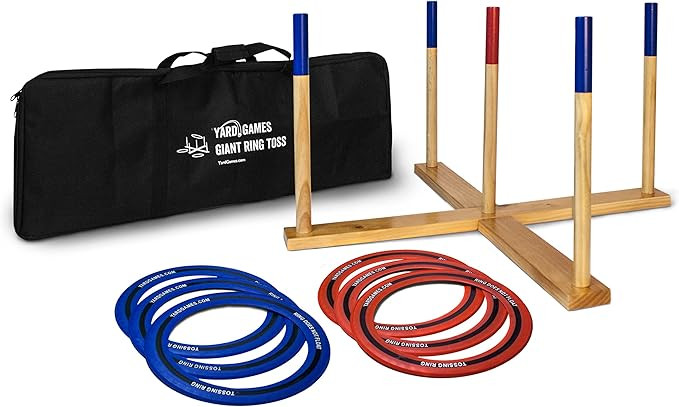 Yard Games Ring Toss Game Premium Set | Amazon (US)