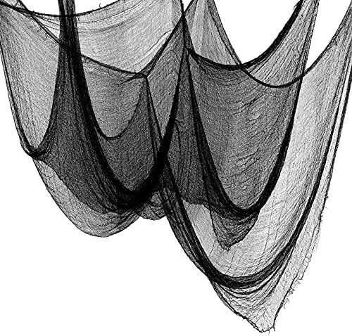 5Pcs Halloween Creepy Cloth Black 30×72inch - Halloween Decorations Clearance - Creepy Spooky Ha... | Amazon (US)