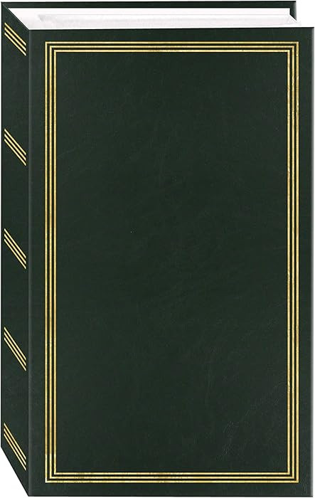 3-Ring Photo Album 504 Pockets Hold 4x6 Photos, Hunter Green | Amazon (US)