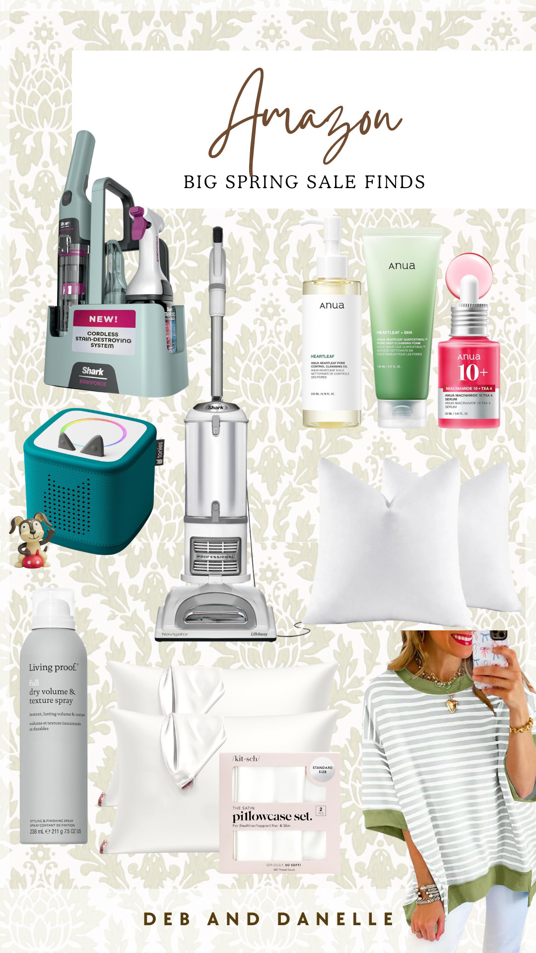 Here are some of the newest additions to Amazon's Big Spring Sales event, including one of our favorite vacuums, some of our throw pillow inserts, and a great dry shampoo.  

 #LTKHome #LTKSaleAlert #LTKMidsize