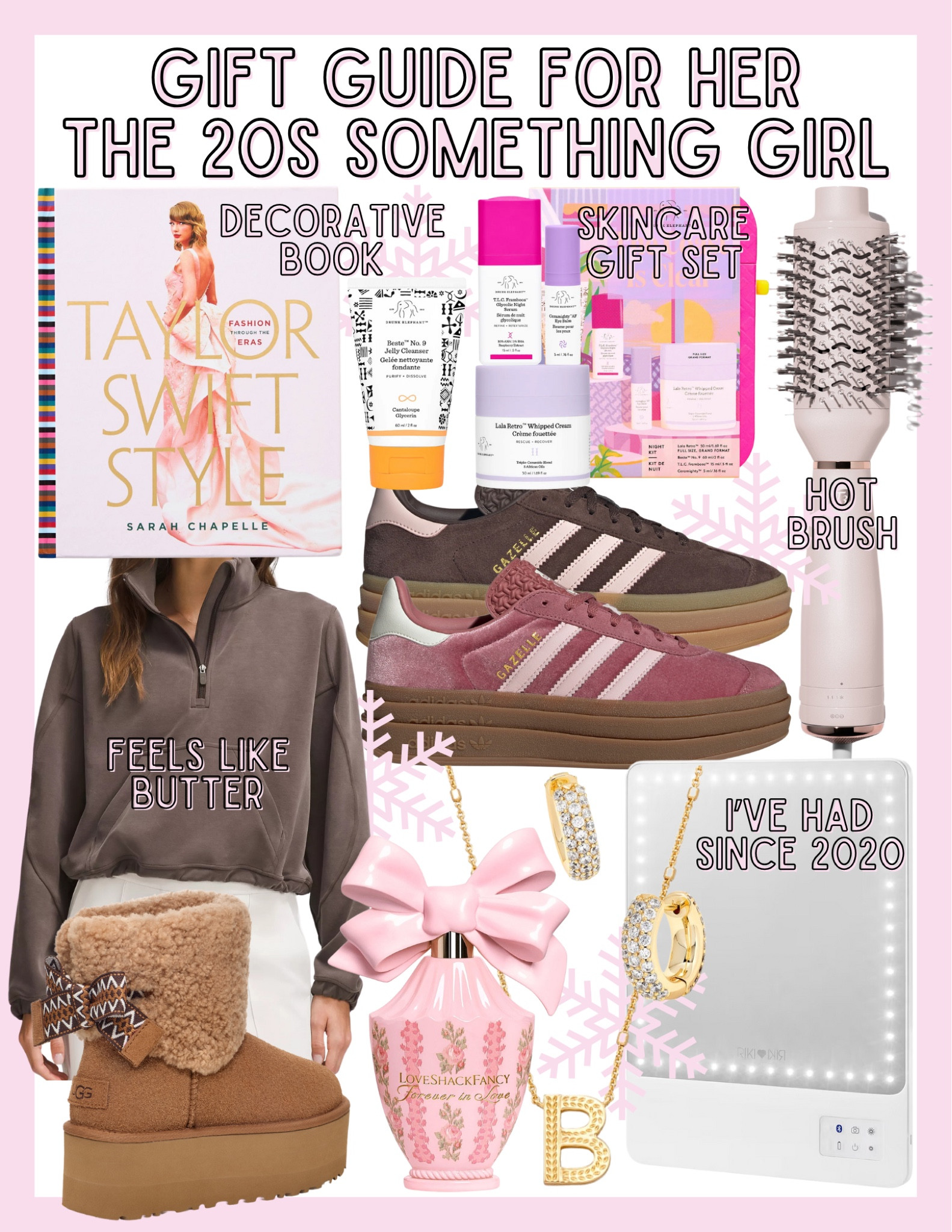 Gift guide for her / 20s something girl gift ideas / teenage girl gifts / gifts for her / girly gift ideas 

#LTKHoliday #LTKGiftGuide