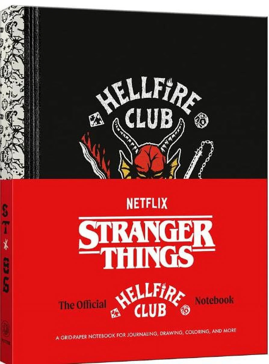 Stranger Things: the Official Hellfire Club Notebook: A Grid-Paper Notebook for Journaling, Drawi... | Walmart (US)