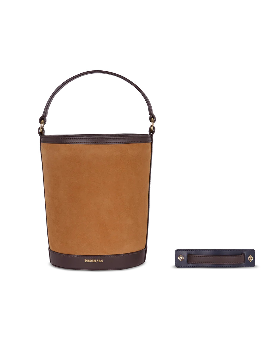 Provence Bucket Ante Brandy & Brown Bag by PARIS/64 | PARIS/64