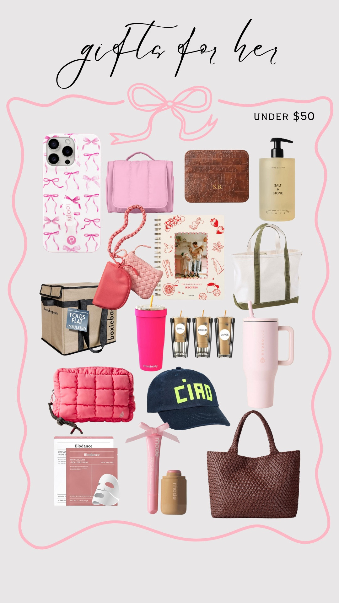 GIFT GUIDES 2024 / under $50! 

#LTKHoliday #LTKSeasonal #LTKCyberWeek