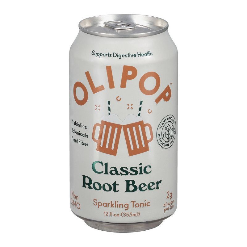OLIPOP Classic Root Beer Sparkling Tonic - 12 fl oz | Target
