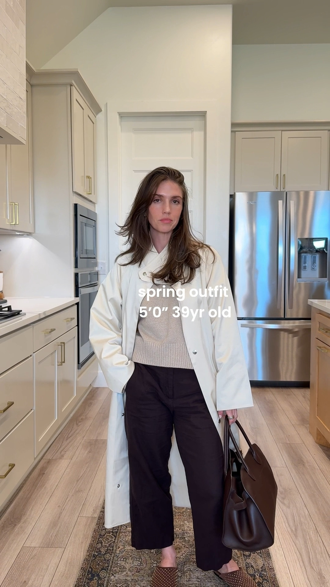 wearing an xs p in coat 00 in pants and xs sweater 

#LTKootd #LTKPetite