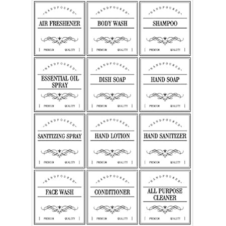 BATHROOM LABELS | Amazon (CA)