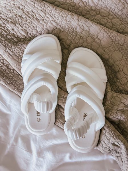 Comfy Amazon sandals! 

Lee Anne Benjamin 🤍

#LTKstyletip #LTKunder50 #LTKshoecrush