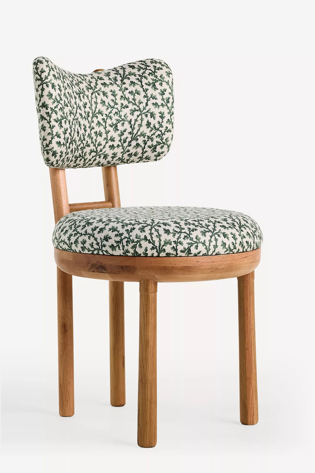 Irie Printed Oak Wood Dining Chair | Anthropologie (US)