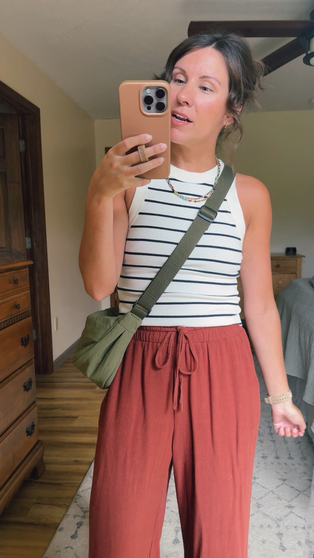 Wearing small petite in the tank and small in the pants (also linked similar because sizes are selling out).

My sandals fit true to size
My bag is sold out in green so I also linked similar 

#LTKFindsUnder100 #LTKPetite #LTKSeasonal