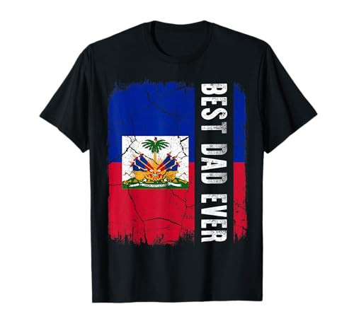 Best Haitian Dad Ever Haiti Daddy Father's Day Gift T-Shirt | Amazon (US)