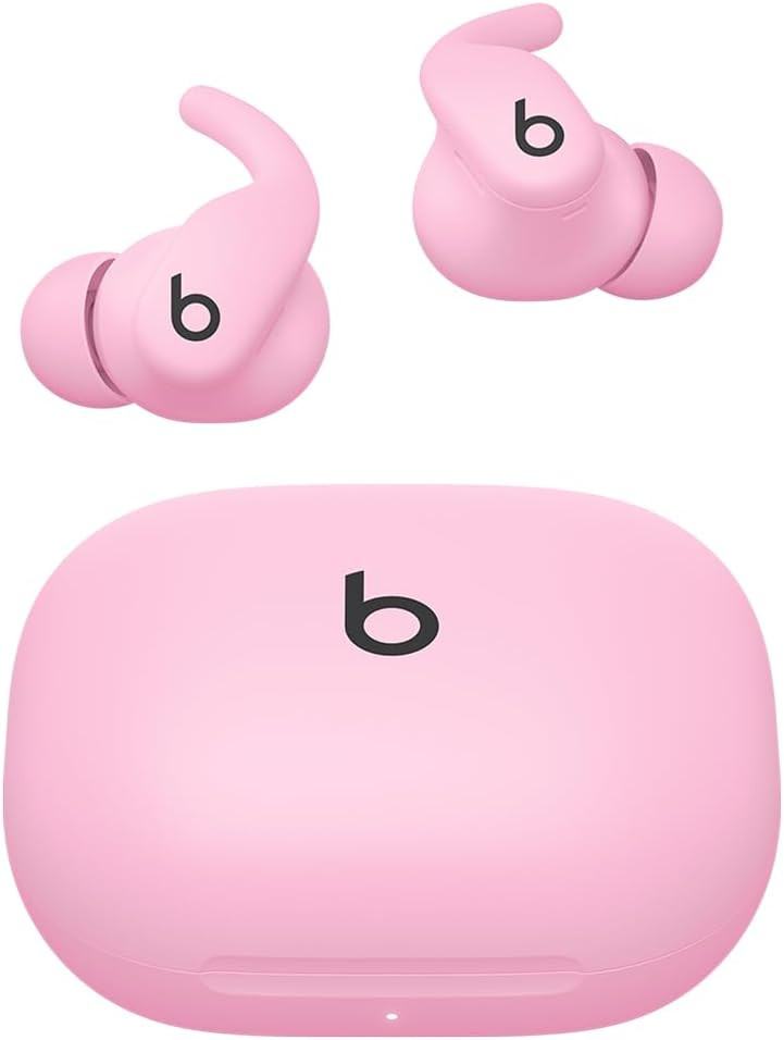 Beats Powerbeats Fit - Wireless Noise Cancelling Workout Earbuds with Secure-Fit Wingtips, Up to 30-Hour Battery Life, Sweat & Water Resistant, Apple & Android Compatible - Power Pink | Amazon (US)