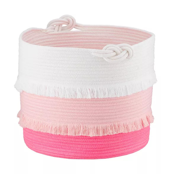 Coil Rope Toy Storage Basket Pink - Pillowfort™ | Target
