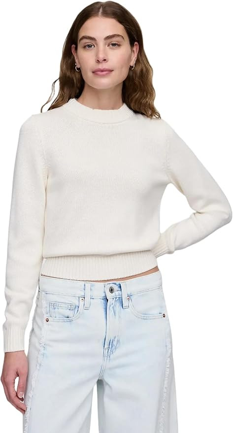 Gap Women's High Neck Cotton Crew Sweater | Amazon (US)