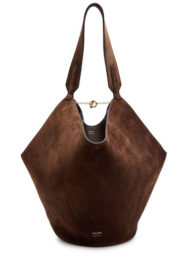 Lotus small suede tote | Harvey Nichols